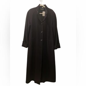 Jones New York Navy Blue Trench Coat